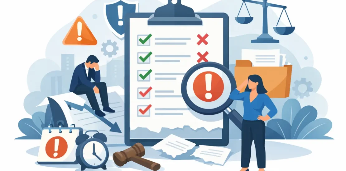 Top Compliance Mistakes in Benefits Administration
